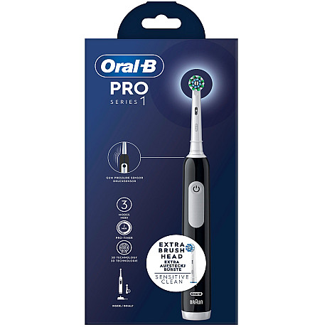 Oral-B - Svart - Timer och tandköttsskydd