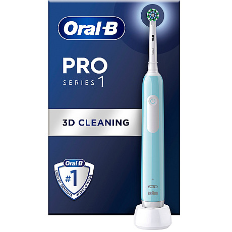 Oral-B - Blå - Tryckkontroll och tre rengöringslägen