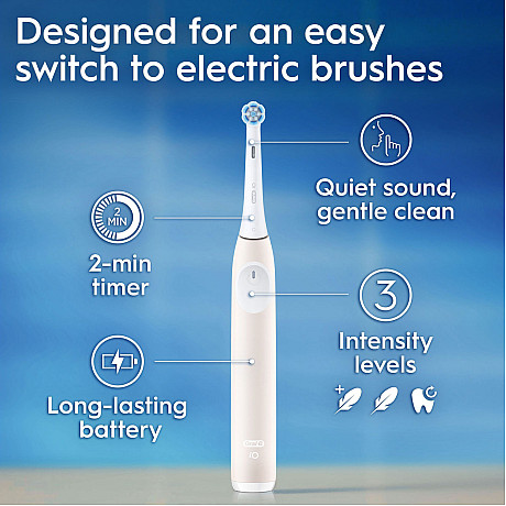 Oral-B - Rosa - Tysta intensiteter och tryckskydd