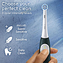 Oral-B - Grön - Mikrovibrationer och trycksensor