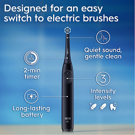 Oral-B - Svart - Mikrovibrationer och tre intensiteter