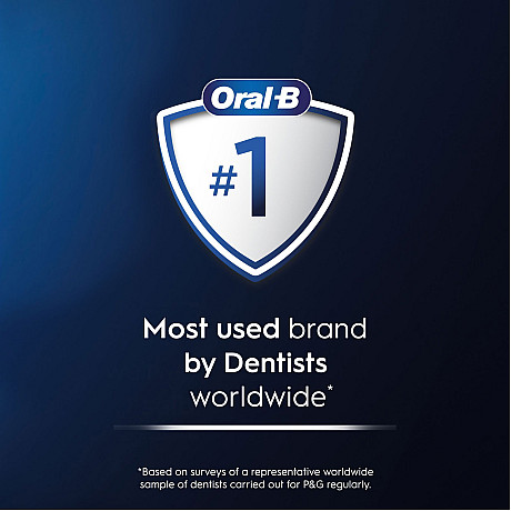 Oral-B - Svart - Mikrovibrationer och tre intensiteter