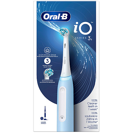 Oral-B - Blå - iO-teknik och tre lägen