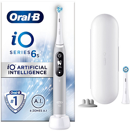Oral-B - Grå - iO-modell med mikrovibrationer och display