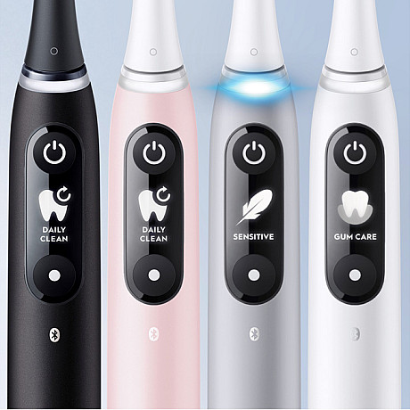 Oral-B - Grå - iO-modell med mikrovibrationer och display