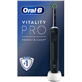 Eltandborste Oral-B - Svart - Tre lägen och sensitive plus Eltandborste Oral-B - Svart - Tre lägen och sensitive plus