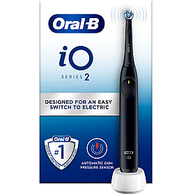 Eltandborste Oral-B - Svart - Tre intensiteter och automatisk tryckkontroll Eltandborste Oral-B - Svart - Tre intensiteter och automatisk tryckkontroll