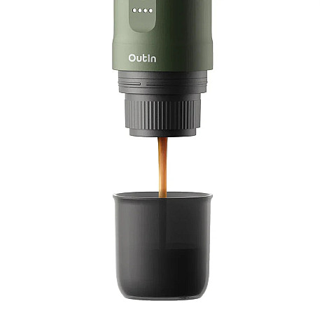 Outin - Portabel Kaffebryggare Nano Forest Green
