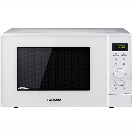 Panasonic - NN-GD34HWSUG - Vit, 23L - Inverterteknik & grill Panasonic - NN-GD34HWSUG - Vit, 23L - Inverterteknik & grill