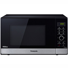 Fristående mikrovågsugn Panasonic - NN-GD38HSSUG - Svart, 23L - 17st autoprogram