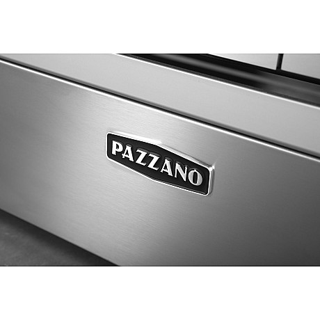 Pazzano -  Induktionsspis Cuore 90 cm (2 ugnar) (Rostfri/Borstat stål)