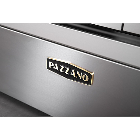 Pazzano -  Induktionsspis Cuore 90 cm (2 ugnar) (Rostfri/Mässing)
