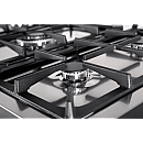 Pazzano - Gasspis Cuore 90 cm (2 ovens) (Svart/Borstat stål) Pazzano - Gasspis Cuore 90 cm (2 ovens) (Svart/Borstat stål)