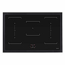 Pazzano -  Induktionsspis Cuore 90 cm, Svart/Inox