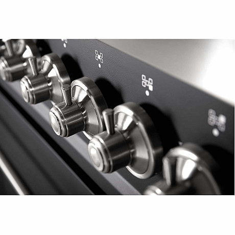 Pazzano -  Induktionsspis Cuore 90 cm, Svart/Inox