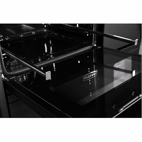 Pazzano -  Induktionsspis Cuore 90 cm, Svart/Inox