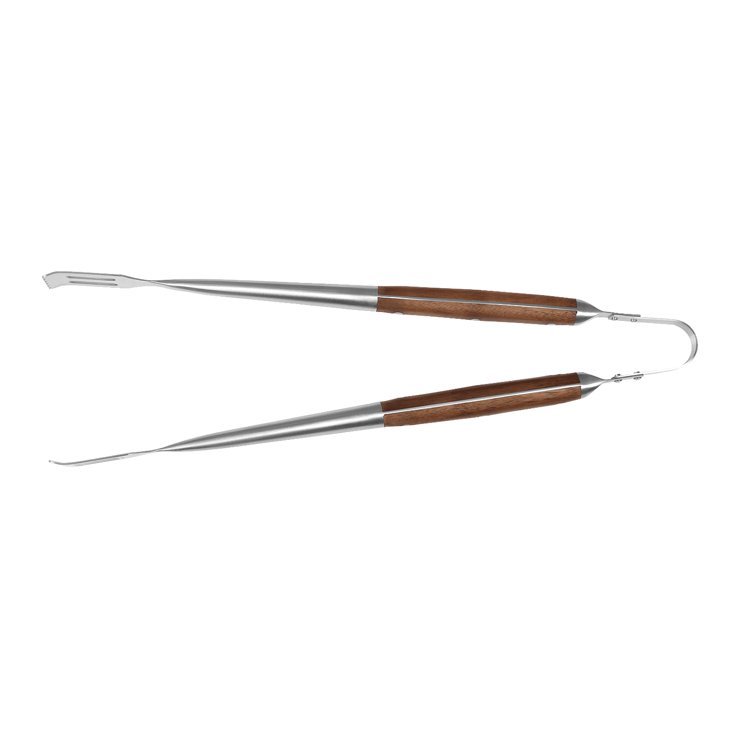 Pepper grillredskap  grillt&aring;ng stainless med tr&auml;handtag 46 cm