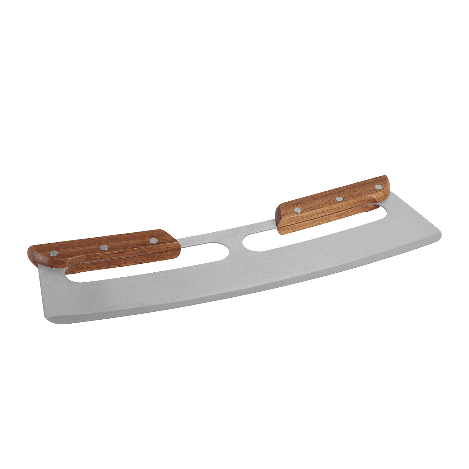 Pepper grillredskap  pizzask&auml;rare mezzaluna style med tr&auml;handtag 35 cm