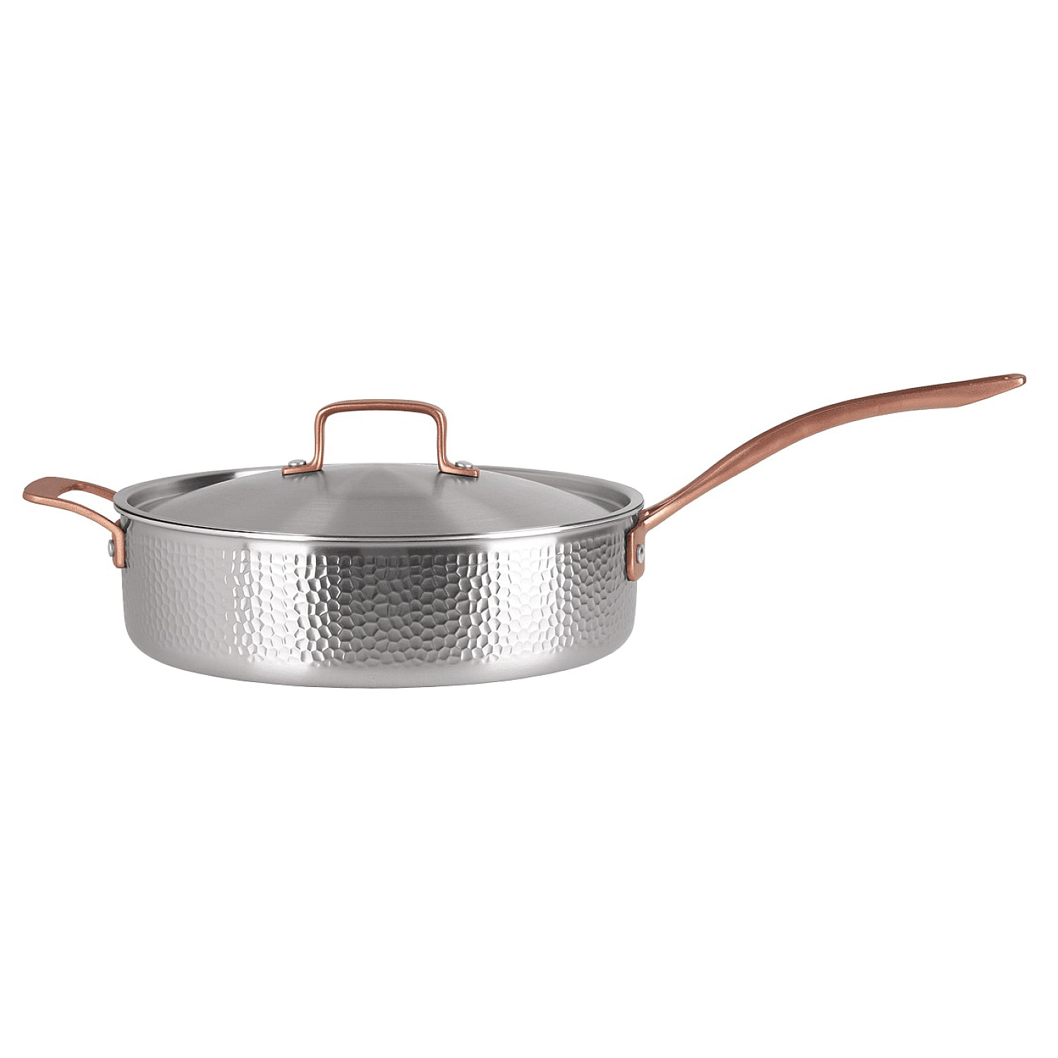 Pepper stekpanna  trakt&ouml;rpanna med lock 28 cm rostfri