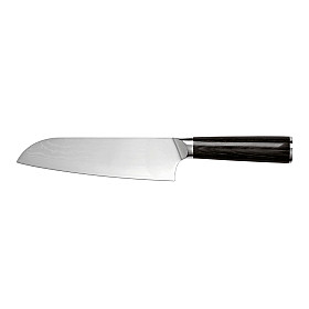 Pepper -  Santokukniv Damascus VG-10 Pakkawood
