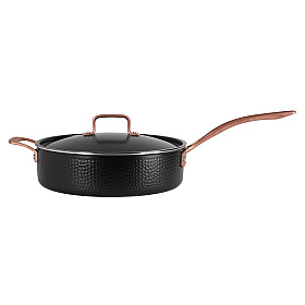 Pepper -  Traktörpanna med Lock 28 cm Svart