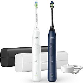 Eltandborste Philips - Svart/vit - Sonicare whitening och rengöring Eltandborste Philips - Svart/vit - Sonicare whitening och rengöring