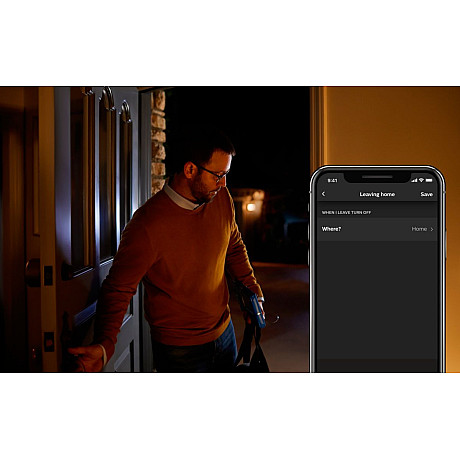Philips Hue - White Lucca-stolpe för utomhusbruk