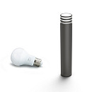 Philips Hue - White Lucca-stolpe för utomhusbruk