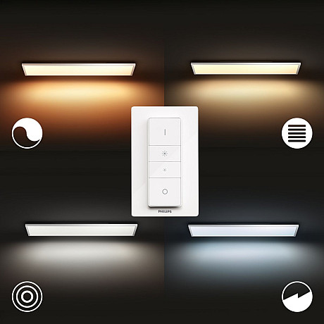 Philips Hue - White ambiance Aurelle rektangulär panelbelysning