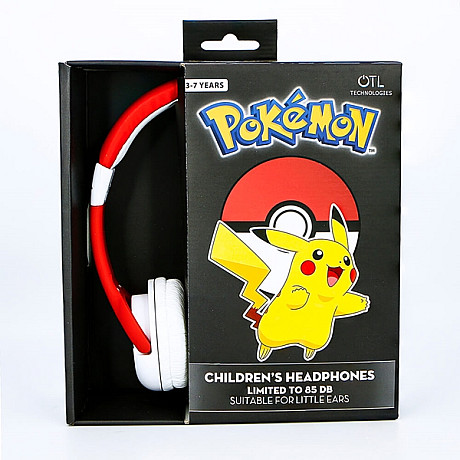 Pokemon - Junior on-ear 85db pokeball