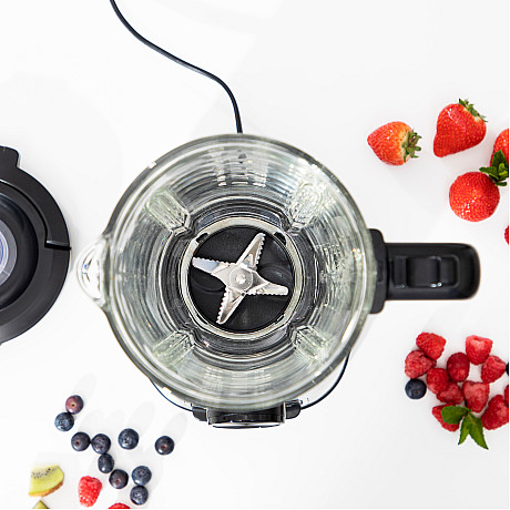 Princess - Rostfri - 1400W Steglös hastighet med Glaskanna