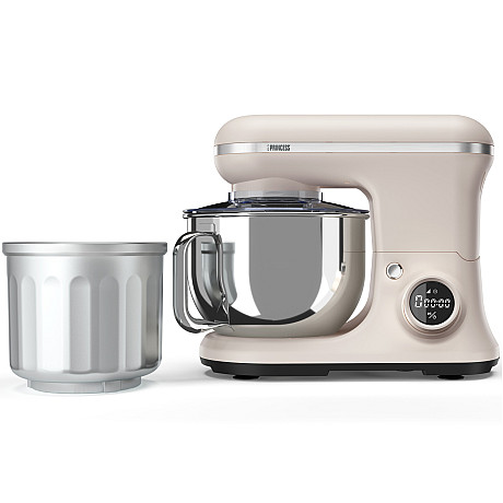 Princess - 220138 - Creme 2-i-1 modell med digital kontroll & glassfunktion Princess - 220138 - Creme 2-i-1 modell med digital kontroll & glassfunktion