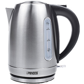 Vattenkokare Princess - 01.236018.01.001 - Rostfri, 1.7 Liter