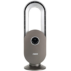  Princess - Bladlös solfjäder, Grå