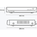 Reolink - RLN8-410 PoE NVR-inspelare, 2 TB