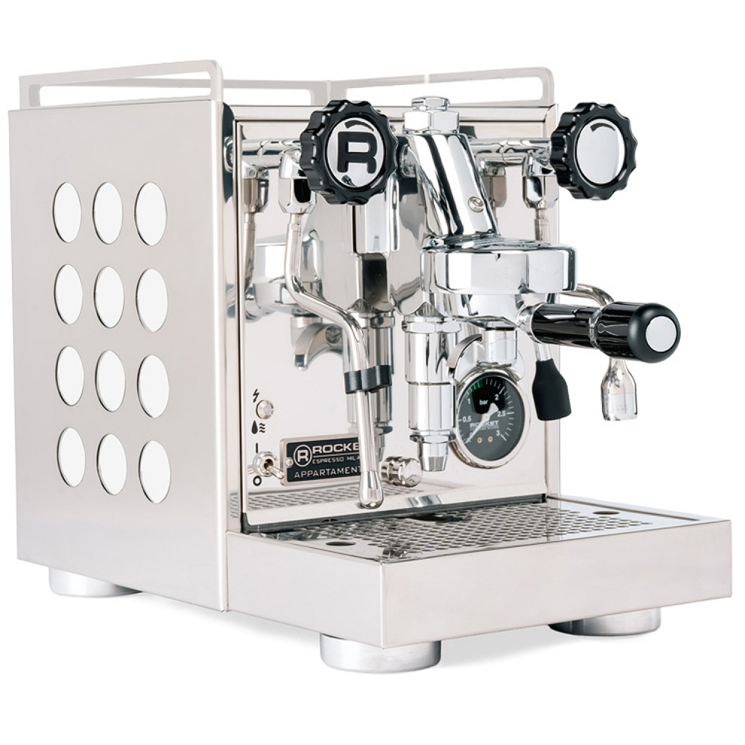 Rocket espresso espressomaskin appartamento 2.0 espressomaskin, vit