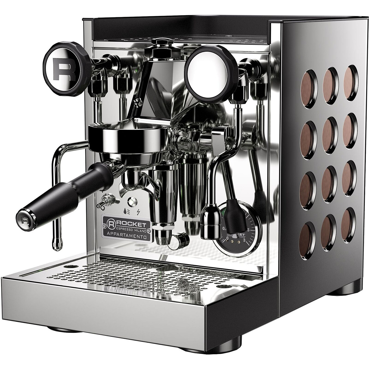 Rocket espresso espressomaskin appartamento tca espressomaskin, kopper