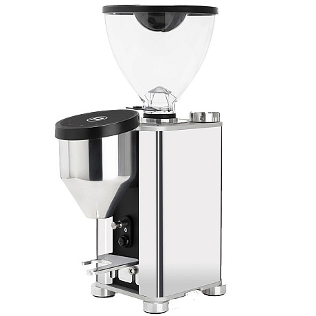 Rocket Espresso - Giannino Kaffekvarn, Chrome/Wood