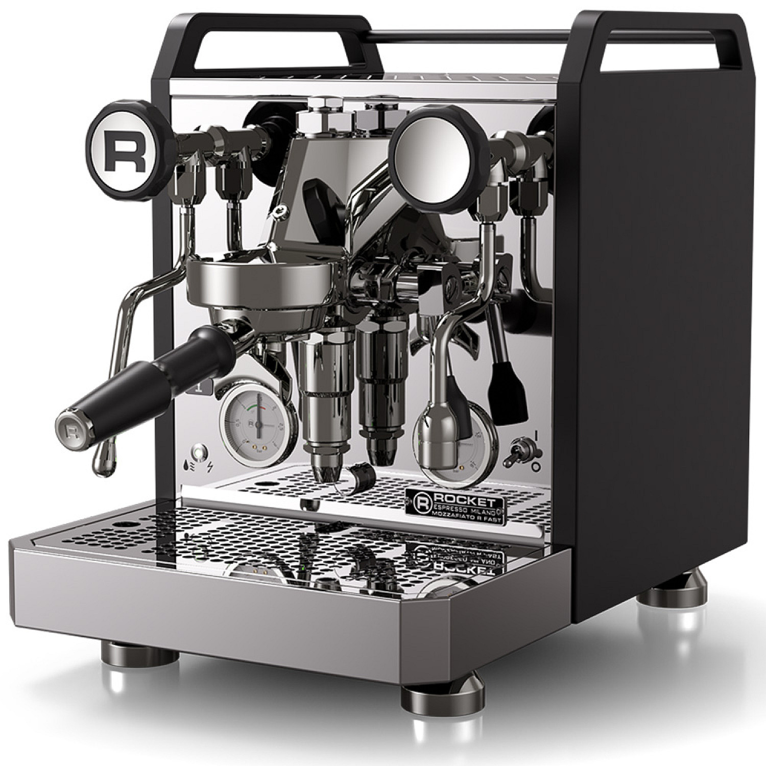 Rocket espresso espressomaskin mozzafiato r fast espressomaskin, black