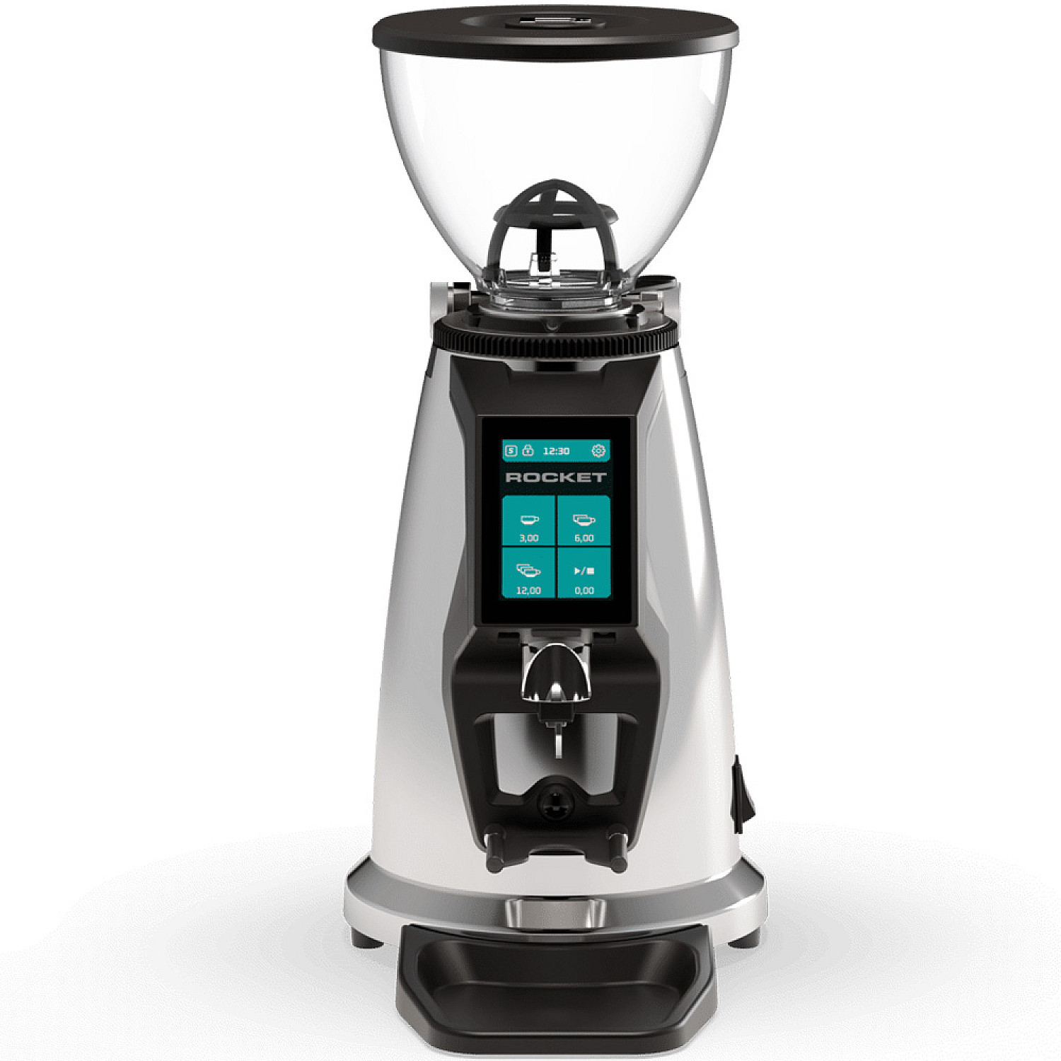 Rocket espresso kaffekvarn spluga kaffekvarn, chrome