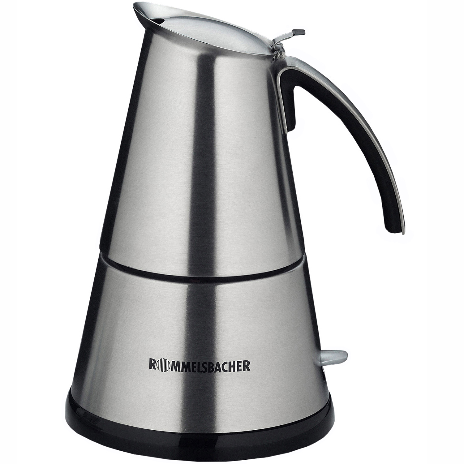 Rommelsbacher mokabryggare eko 366/e elpresso - deluxe mockabryggare - rostfritt stål