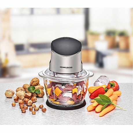 Rommelsbacher - MZ 400 - Rostfri, 4-vingat blad med Robust motor