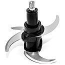 Rommelsbacher - MZ 400 - Rostfri, 4-vingat blad med Robust motor