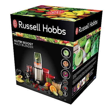 Russell Hobbs - Rostfri - 700W tandat blad & 5 behållare