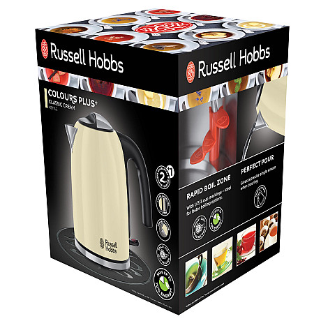 Russell Hobbs - Creme - Colours Plus Snabbkokning och hällpip
