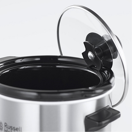 Russell Hobbs - Rostfri - Keramisk gryta & 3 värmelägen
