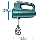 Russell Hobbs - 23858026002 - Grön, Fem hastigheter + turbo