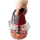 Russell Hobbs - Röd - 1L glasskål & Diskmaskinsäker