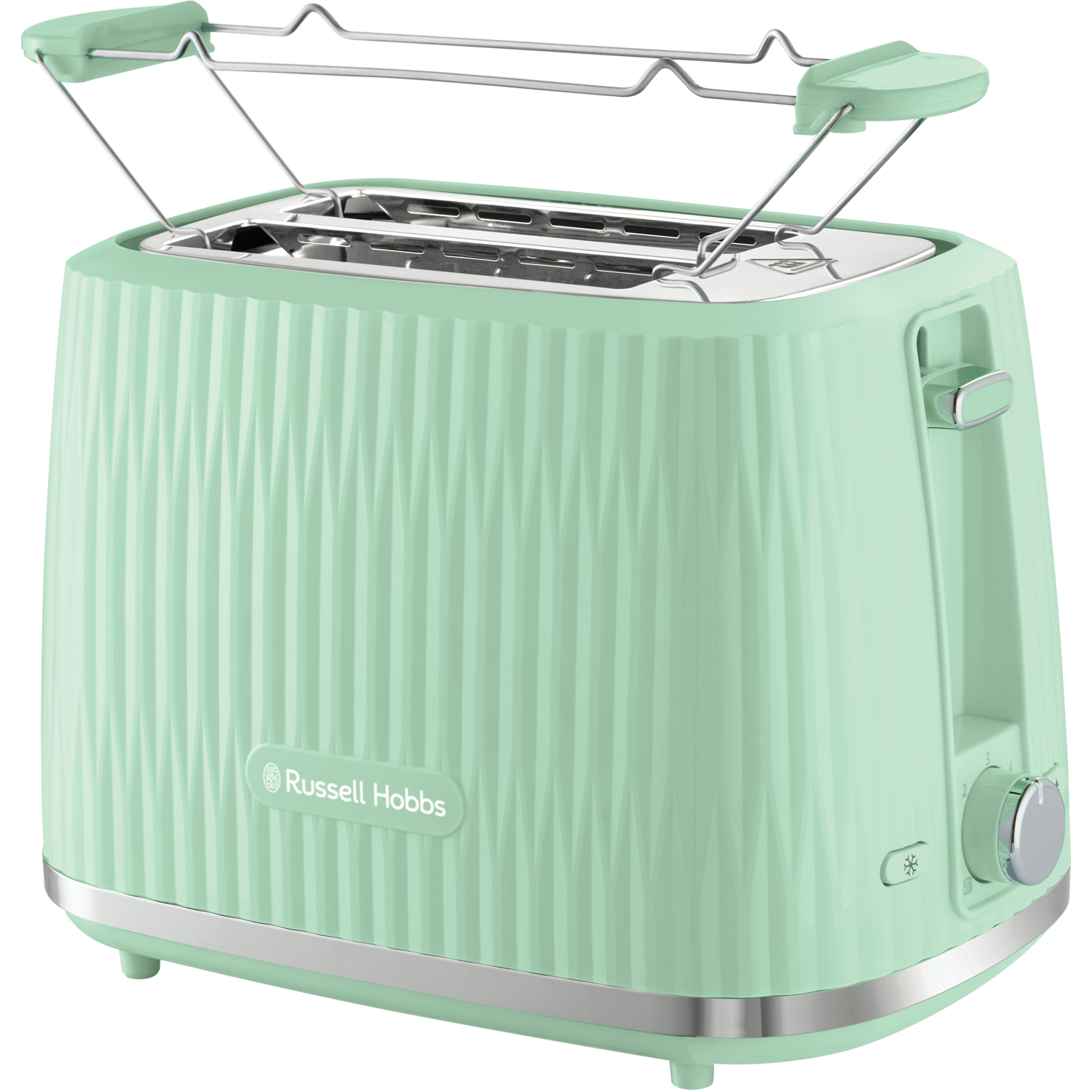Russell hobbs br&ouml;drost gr&ouml;n - tv&aring; fack med rostning 1-6 och smulbricka