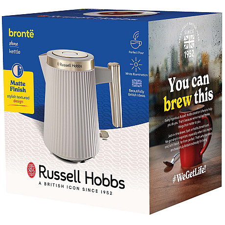 Russell Hobbs - Creme - Brontë design med invändig belysning